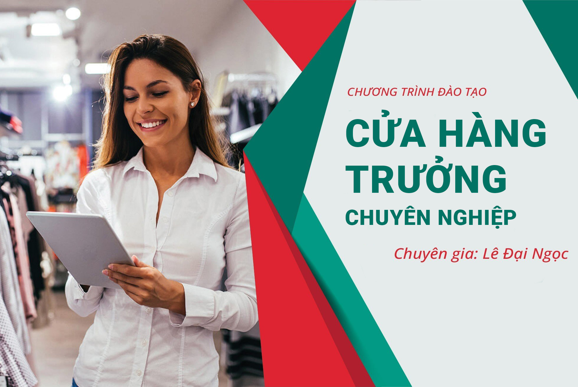 Cửa hàng trưởng chuyên nghiệp